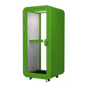 Red noise insulation phone booth london soundproof garden room uk office pod soundproof for library