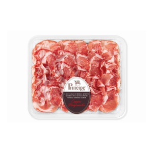 Copa de Cerdo San Daniele de la Mejor Calidad, Estilo Italiano, Curada, Sin Gluten, Sin OMG, Rebanada, Origen UE, Charcutería - Product Image 2