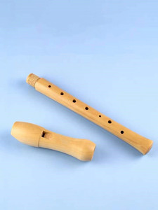 Recomendação de ensino soprano oito buracos gravador de madeira, instrumento musical alemão/britânico para ensino - Product Image 6