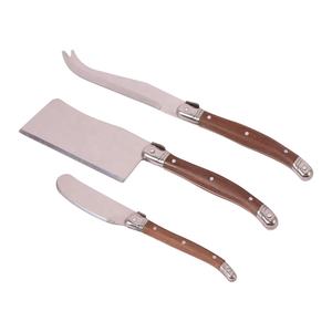 <span class=keywords><strong>Couteau</strong></span> à beurre français <span class=keywords><strong>Laguiole</strong></span> avec boîte en bois Set de couteaux à fromage à tartiner - Product Image 5