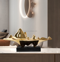 Pop Art – Statue abstraite d'intérieur, décoration de luxe pour maison, hôtel, ornement, résine or argent galvanisée, Sculpture créative, Offre Spéciale