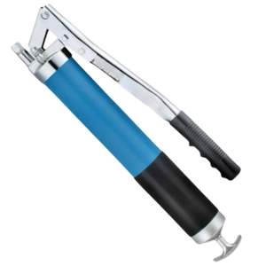 Pistola a grasso manuale ad alta pressione doppio palo ugello personalizzabile autoadescante risparmio di manodopera olio lubrificante per riempimento pistola grasso - Product Image 1