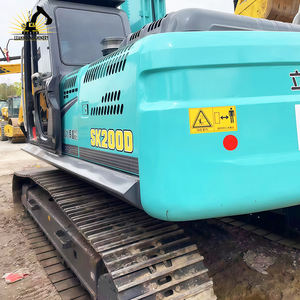 Budget Friendly Productive Astoundingly Efficient KOBELCO SK200D <b>Used</b> Crawler Excavator <b>Used</b> for Demanding <b>Construction</b> - Product Image 1