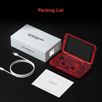 Lecteur de jeu portable Retroid Pocket Flip de haute qualité Système Android 11 à écran tactile de 4.7 pouces Console de jeu vidéo de 4 Go + 128 Go