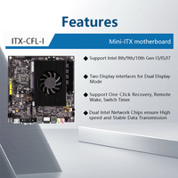 170*170mm carte mère d'ordinateur portable dans Tel H110 I3 I5 I7 Mini cartes mères ITX pour tableaux blancs interactifs ordinateur cartes mères ITX