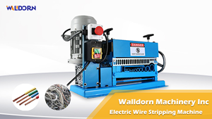 Walldorn WD-038 Automatic/Manual Copper <b>Wire</b> <b>Stripping</b> & Recycling <b>Machine</b> 27m/min Speed 110V-380V Power Supply - Product Image 4