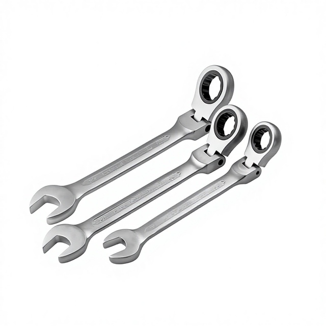 Combination Ratchet Wrench With Flexible Head Dual-purpose Key Ratchet Wrench Spanner Tool Ratchet Combination Set Car Hand Tool
