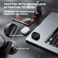 Haut-parleur portable Yousonnra avec clip de fixation et cordon étanche IP69K pour les sports de plein air