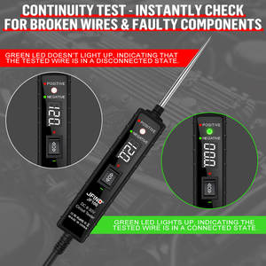 JFIND JF100 Elektrisches System Stromprüfer Schaltkreisprüfer Automotive Testleuchte Digitaler LED-Schaltkreisprüfer - Product Image 3