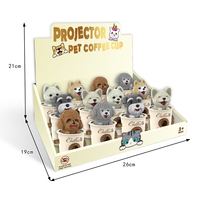 Jouet projecteur pour animaux de compagnie, lampe torche à disque diaposable pour enfants, jouet éducatif cognitif, projection de tasses à café, vente en gros de jouets pour bébés