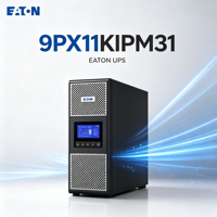 Eaton 9PX11KIPM31 10000Wh Onduleur en ligne pour utilisation monophasée en réseau/ordinateur, montage en rack, batterie de secours