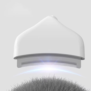 Factory Ready Ship <b>Waterproof</b> Rechargeable <b>Spray</b> Pet Grooming Brush Dual Mist Stainless Steel Teeth Detangling De-Shedding Home - Product Image 2
