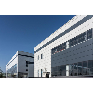 Cấu trúc khung kim loại nhà kho đúc sẵn Kết cấu thép xây dựng tùy chỉnh nhà xưởng thép xây dựng - Product Image 5