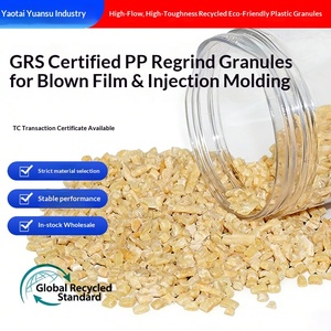 RPP Recycled Granules GRS Certified Wheat Straw Bamboo <strong>Fiber</strong> Wood Powder Modified <strong>PP</strong> First Level Grade Manufacturer - Product Image 4