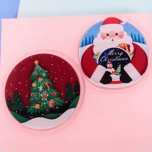 Aimant de réfrigérateur de Noël, autocollant magnétique Gnomes de Noël pour décoration intérieure, extérieure, voiture, porte métallique - Product Image 5