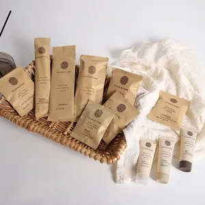 Hot Sale Eco Friendly Biodegradable Hotel Toiletries Guert Amenities Set