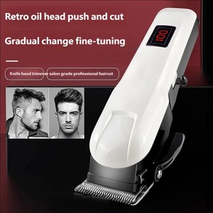 Tondeuse pour <span class=keywords><strong>chien</strong></span> de petite race à faible bruit, rechargeable, avec lame en acier inoxydable, corps en plastique, écran LCD, étanche, charge rapide, pour le <span class=keywords><strong>toilettage</strong></span> quotidien - Product Image 3