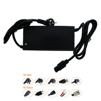 Chargeur de vélo électrique Lifepo4 72V15A, chargeur automatique de moto, chargeur de vélo électrique, chargeur de batterie portable pour voiture au plomb-acide 72V