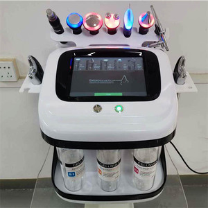 Bán chạy nhất xách tay 8 trong 1 bong bóng chăm sóc da trẻ hóa da máy bay phản lực Peel vẻ đẹp máy oxy mặt Microdermabrasion máy - Product Image 1