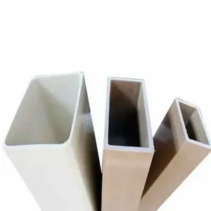 Producto de forma rectangular de fibra de vidrio de alta resistencia Tubo rectangular FRP para 4 pulgadas de diámetro del exportador indio - Product Image 4