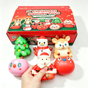 Novedad: Muñeco de Nieve de Navidad Apple Fidget Toy, Recuerdos para Fiestas, Rellenos para Calcetines, Juguetes Antiestrés para Apretar, Venta al por Mayor - Product Image 2