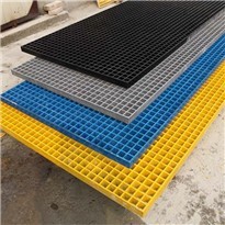 Plateforme de passerelle en treillis FRP, treillis moulé en FRP, fibre de verre - Product Image 5