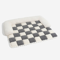 Canapé-lit moderne pour chat et chien d'intérieur, confortable, en peluche, écologique, lavable, coussin pour animaux de compagnie, grande taille, design portable et pliable, fabrication en usine