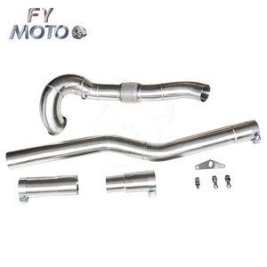 Tuyau d'échappement de 3,5 pouces pour VW Golf <span class=keywords><strong>Gti</strong></span> MK7 R 2.0L EA888 TSI A3 S3 8V Convient aux véhicules à conduite à gauche et à droite - Product Image 1