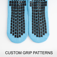 Haute qualité adultes Calcetines De Deporte hommes course antidérapant Grip chaussettes Football chaussettes personnalisé