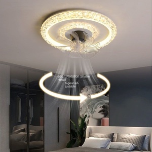 Ventiladores de Techo LED Modernos con Control Remoto, Lámpara de Alto Brillo para Iluminación Interior, para Sala de Estar, Dormitorio y Decoración del Hogar, Hoteles - Product Image 2