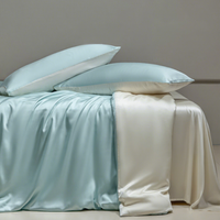 Parure de lit d'été de luxe en fibre de Lyocell écologique, soyeuse et douce pour la peau, housses de couette et draps rafraîchissants pour un sommeil réparateur