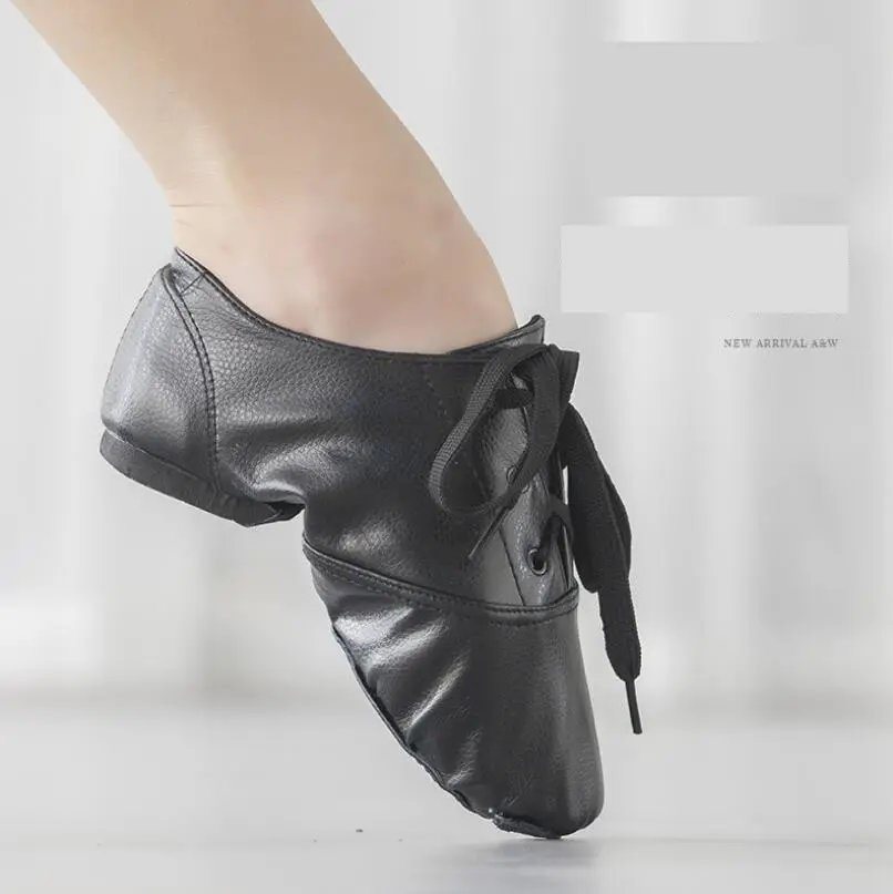 Zapatos de baile de jazz para hombre, calzado personalizado de suela blanda para ballet y yoga, novedad