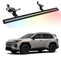 Marchepieds électriques latéraux à LED de haute qualité, kit de marchepieds motorisés en plastique sur mesure, style sport, sans perçage pour Rav 4