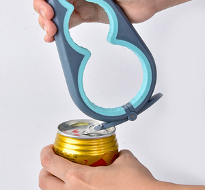 Juego de 3 abridores de frascos y botellas para manos débiles, personas mayores con artritis, abridor de latas multifunción 5 en 1, juego de herramientas de cocina - Product Image 2