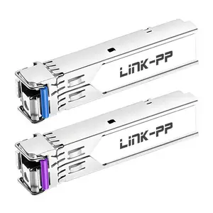 1000ฐานแบบสองทิศทาง SFP 1310nm/1490nm 20กิโลเมตร DOM เริม LC SMF โมดูลรับส่งสัญญาณแสง