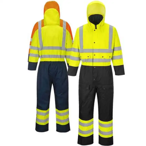 Approvisionnement d'usine adulte combinaison de pluie 100% Polyester imperméable Oxford tissu réfléchissant vêtements de sécurité pour le cyclisme pêche en plein air - Product Image 5
