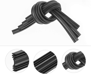 Meilleures ventes : Nouvelles lames d'essuie-glace hybrides en silicone pour pare-brise de voiture, bandes de rechange en caoutchouc - Product Image 5