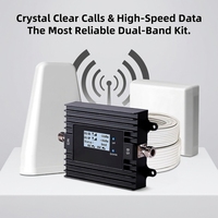 Amplificateur de signal double bande EasyBoost B28 B7 Kit 72dB à gain élevé 700/2600MHz pour appels stables, amélioration de la voix et des données, vitesse rapide et réseau 4G LTE