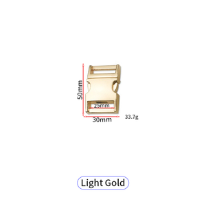 견고하고 내구성 강한 금속 퀵 릴리스 버클, 반려견 목줄, 하네스, 백팩 및 웨빙 스트랩용 - 클래식 빈티지 스타일 - Product Image 4