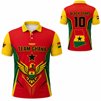 Polo personnalisé PNG 50 avec impression intégrale, motif oiseaux et fleurs polynésiens, maillot d'équipe