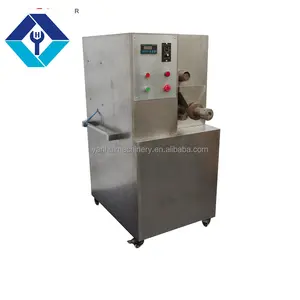 Mesin pelebar jagung tabung berongga es krim mesin ekstruder makanan ringan