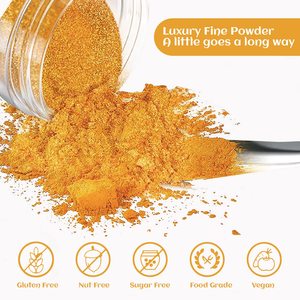 Juego de polvo de perlas <span class=keywords><strong>comestibles</strong></span> de gran oferta, polvo de mica comestible de grado alimenticio para decoración de repostería - Product Image 2