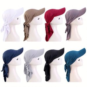 หมวกแก๊ปปีกกว้างแบบ unisex สำหรับฤดูร้อน เหมาะสำหรับกิจกรรมกลางแจ้ง ชายหาด ท่องเที่ยว ป้องกันแสงแดด ผ้าโพลีเอสเตอร์ 100% ผ้าเจอร์ซีย์แบบทั่วไป ปรับขนาดได้ ใช้สำหรับปั่นจักรยานหรือเล่นเบสบอล - Product Image 1