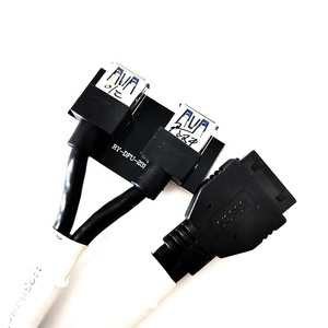 Desktop Front Panel Mainboard Cable Support USB 3.0/2.0 Type-C PC Box Cable AUDIO OEM <strong>Connection</strong> <strong>Computer</strong> Adapter Motherboard - Product Image 1