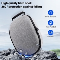 Lot en stock prêt de coque rigide EVA anti-chute sac portable coque rigide pour Meta pour accessoires Quest 3S/Quest 3 VR