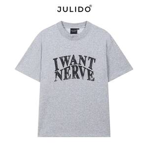 Elegante Camiseta de manga corta de gran tamaño para Primavera Verano 100% algodón cómodo y moda urbana-Diseño avanzado - Product Image 1