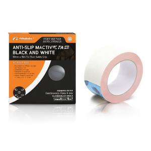 Anti-Slip <b>Tape</b> Adhesive <b>Tapes</b> Black And <b>White</b> 50mm X 10m For Floor Safety Grip - Product Image 2