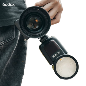 Flash Profesional <span class=keywords><strong>Godox</strong></span> V1 para Cámara, V1C <span class=keywords><strong>V1N</strong></span> V1S V1F V1O V1P TTL HSS con Batería de Iones de Litio, Speedlite para Fuji Pentax - Product Image 1