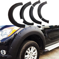 FFD22 meilleur prix, accessoires de voiture de haute qualité, évasements d'ailes universels en plastique Abs 4x4 pour Mazda