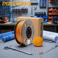 Filamen 3D PRINTROO PCTG 1.75mm 1kg Kedap Udara Anti Lembab Sampel Gratis Ekstrusi Halus Printer 3D FDM Filamen PCTG